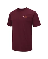 Men's Colosseum Maroon Virginia Tech Hokies Oht Military-Inspired Appreciation T-shirt