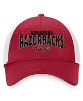 Men's Top of the World Cardinal Arkansas Razorbacks Breakout Trucker Snapback Hat