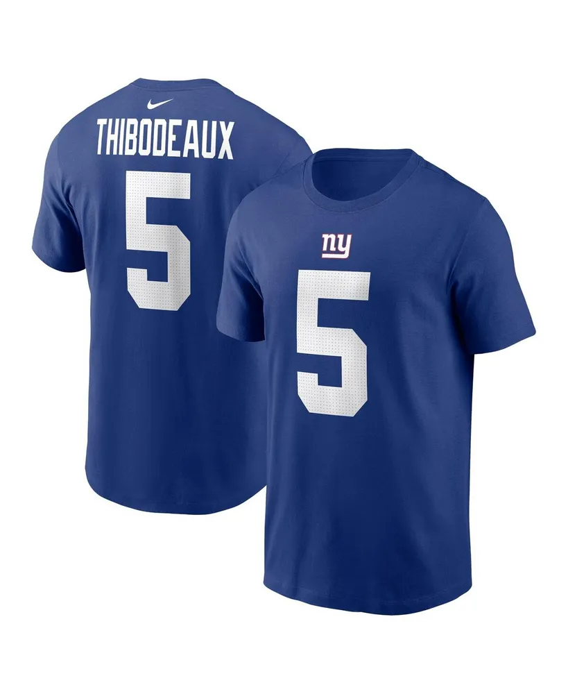 Youth Nike Saquon Barkley Royal New York Giants Player Name & Number T-Shirt