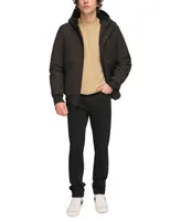 Levi's Men's Soft Shell Sherpa Lined Hooded Jacket