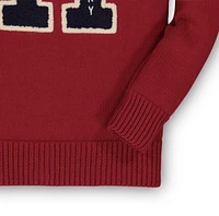 Hope & Henry Baby Boys Varsity Pullover Sweater