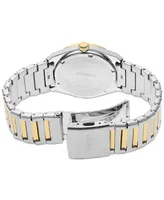 Seiko Men's Essentials Two-Tone Stainless Steel Bracelet Watch 39mm