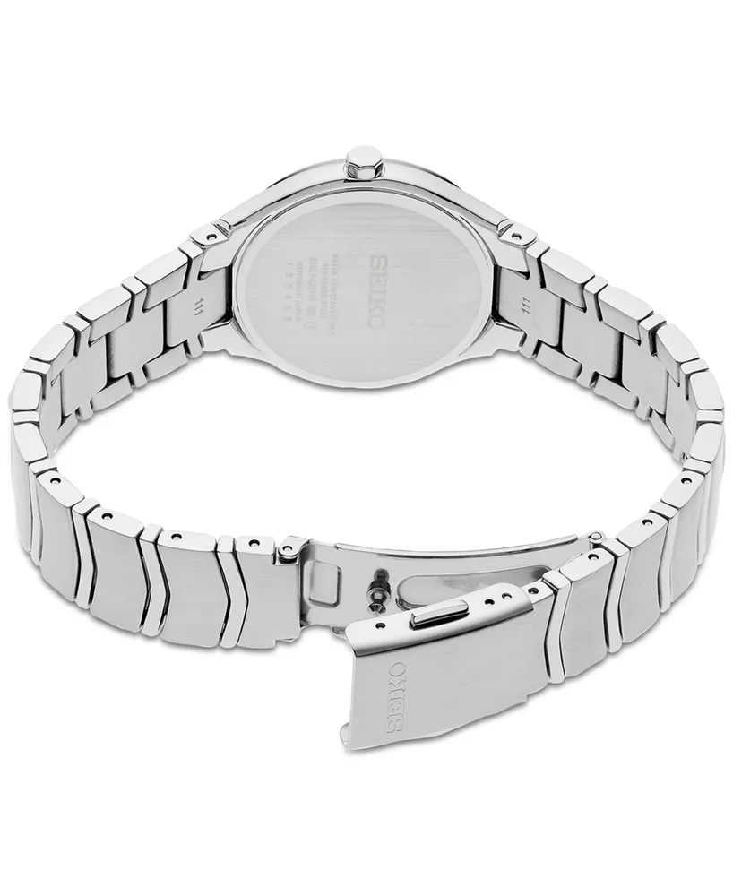 Seiko Women's Essentials Stainless Steel Bracelet Watch 30mm