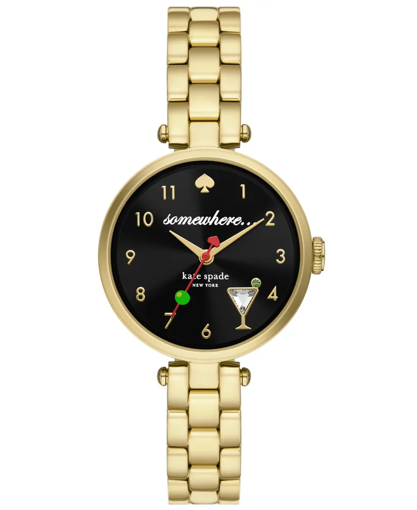 Buy Kate Spade New York Time Flies Metro Watch - Gold | Nelly.com