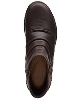 Clarks Women's Caroline Orchid Ruched Booties