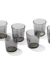 Oneida Stackables Smoke Shot Glasses, Set of 6