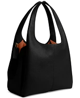 Coach Lana Polished Pebble Leather Medium Shoulder Bag