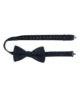 Trafalgar Mystere Metallic Star Light Silk Bow Tie