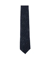 Trafalgar Men's Mystere Metallic Star Light Silk Necktie