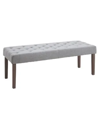 Homcom Modern Simplicity Household Bed End Footstool with Soft Sponge Cushion