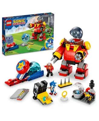 Lego Sonic The Hedgehog 76993 Sonic vs Dr. Eggman's Death Egg Robot Toy Building Set
