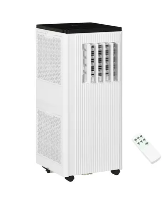Homcom 10000/7100BTU Smart Portable Air Conditioner for 237Sq.Ft, White