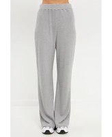 Grey Lab Women's Loungewear Knit Pants