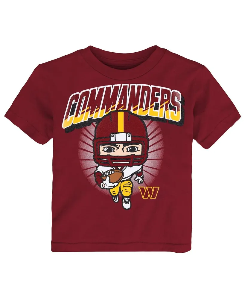 Toddler Boys and Girls Burgundy Washington Commanders Scrappy T-shirt