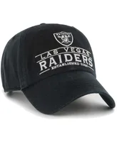 47 Men's Las Vegas Raiders Black Clean Up Adjustable Hat