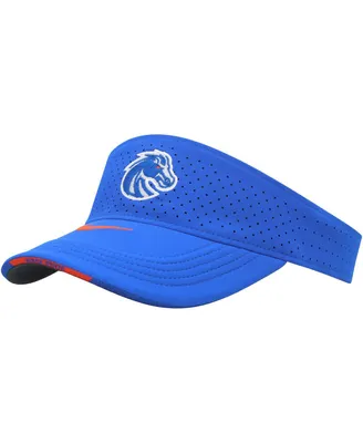 Men's Nike Royal Boise State Broncos 2023 Sideline Performance Adjustable Visor