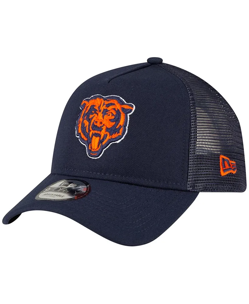 Men's New Era Navy Chicago Bears Knit Trapper Hat