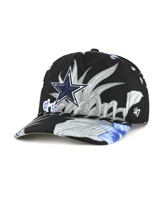 Men's '47 Brand Black Dallas Cowboys Dark Tropic Hitch Adjustable Hat