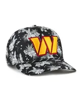 Men's '47 Brand Black Washington Commanders Dark Tropic Hitch Adjustable Hat
