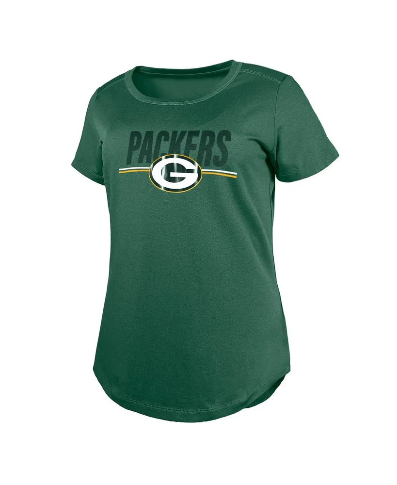 Women's New Era Green Green Bay Packers 2023 Nfl Training Camp T-shirt