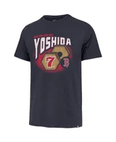 Men's '47 Brand Masataka Yoshida Navy Boston Red Sox Hr Celebration T-shirt