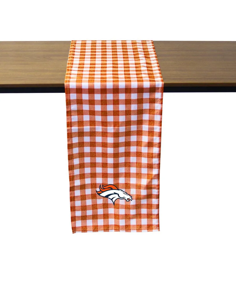 Denver Broncos Buffalo Check Table Runner