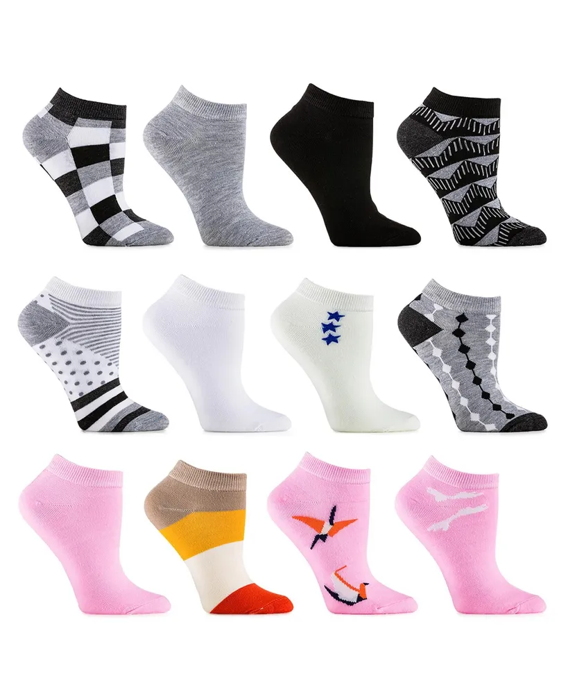 Ankle Socks 12-Pack For Women