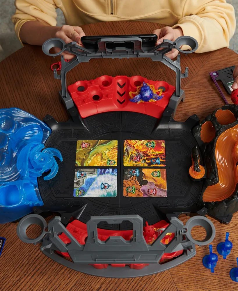 Bakugan Battle Arena with Exclusive Special Attack Dragonoid, Customizable, Spinning Action Figure and Playset - Multi