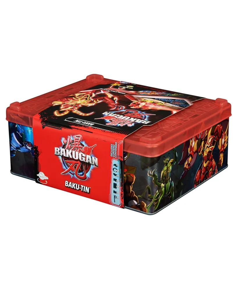Bakugan Baku-Tin with Special Attack Mantid, Customizable, Spinning Action Figure and Toy Storage, Kids Toys for Boys and Girls 6 and Up - Multi