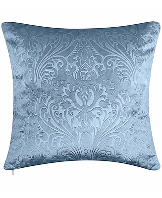 Edie@Home Embossed Velvet Decorative Pillow, 20" x