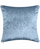 Edie@Home Embossed Velvet Decorative Pillow, 20" x