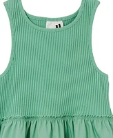 Cotton On Little Girls Tessa Sleeveless Dress