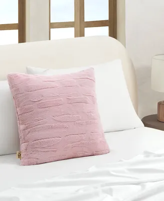 Ugg Valor Textured Faux Fur Decorative Pillow, 20" x