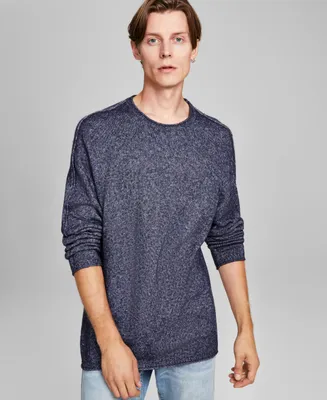 And Now This Men's Alternative Regular-Fit Stonewashed Crewneck Sweater, Created for Macy's