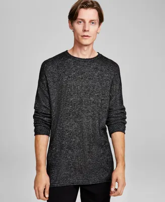 And Now This Men's Alternative Regular-Fit Stonewashed Crewneck Sweater, Created for Macy's