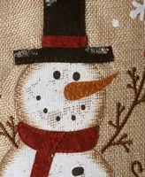 National Tree Company 21" Alpine Collection Hat Snowman Stocking