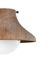 Regina Andrew Surfside Wood Flush Mount Lamp