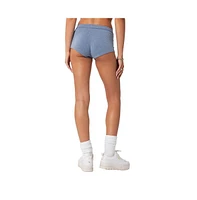 Women's Maelle Pointelle Micro Shorts