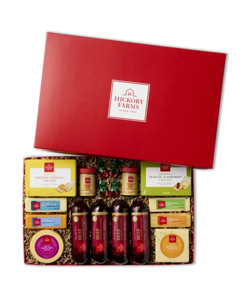 Hickory Farms Holiday Sausage & Cheese Collection