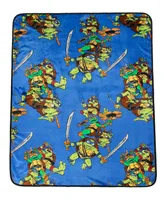 Teenage Mutant Ninja Turtle Movie Mutant Mayhem Throw, 40" x 50"