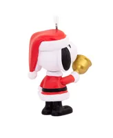 Hallmark Christmas Ornament Peanuts Snoopy Bell Ringer - Multi