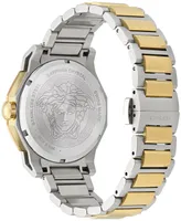 Versace Women's Swiss Medusa Deco Two-Tone Stainless Steel Bracelet Watch 38mm