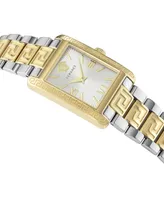 Versace Women's Swiss Tonneau Two-Tone Stainless Steel Bracelet Watch 23x33mm