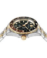 Philipp Plein Men's Gmt-i Challenger Two-Tone Stainless Steel Bracelet Watch 44mm