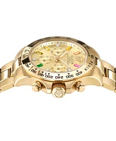 Philipp Plein Women's Chronograph Nobile Gold-Tone Stainless Steel Bracelet Watch 38mm