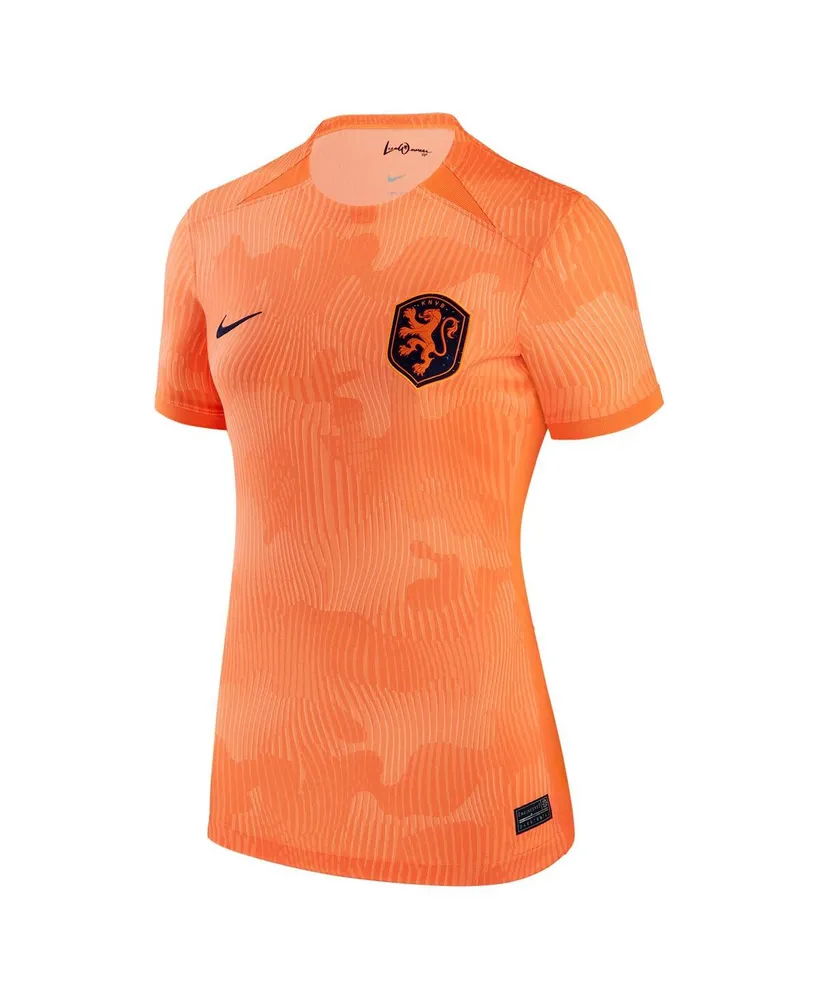 Women's Nike Orange Netherlands National Team 2023 Home Stadium Replica Jersey