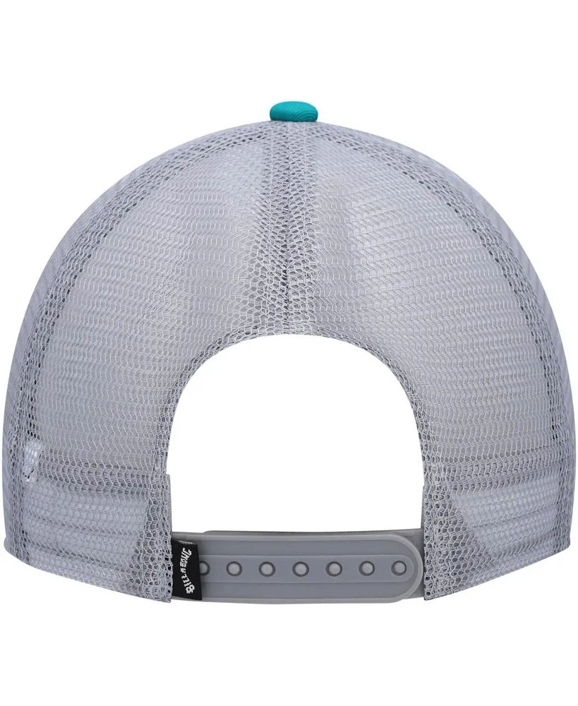 Men's Billabong Teal Walled Trucker Adjustable Snapback Hat