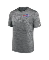 Men's Nike Anthracite Buffalo Bills Big and Tall Velocity Performance T-shirt