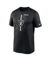 Men's Nike Black Las Vegas Raiders Big and Tall Legend Icon Performance T-shirt