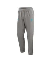 Men's Nike Heather Charcoal Miami Dolphins 2023 Sideline Performance Jogger Pants